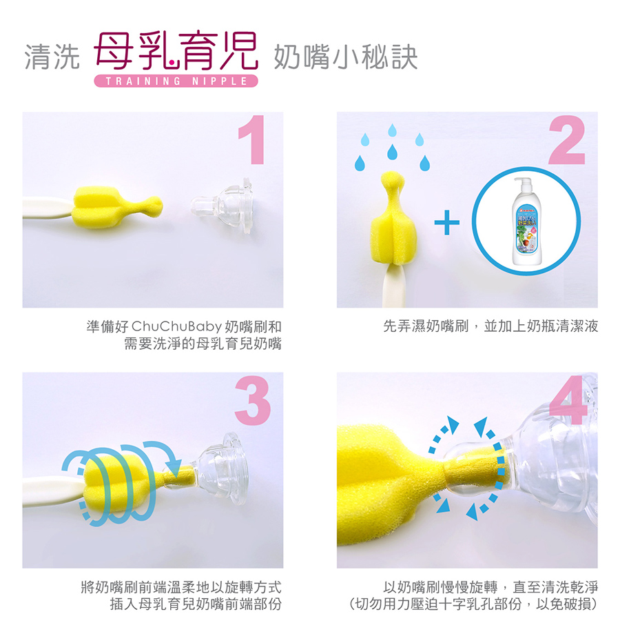 母乳育兒矽膠奶嘴