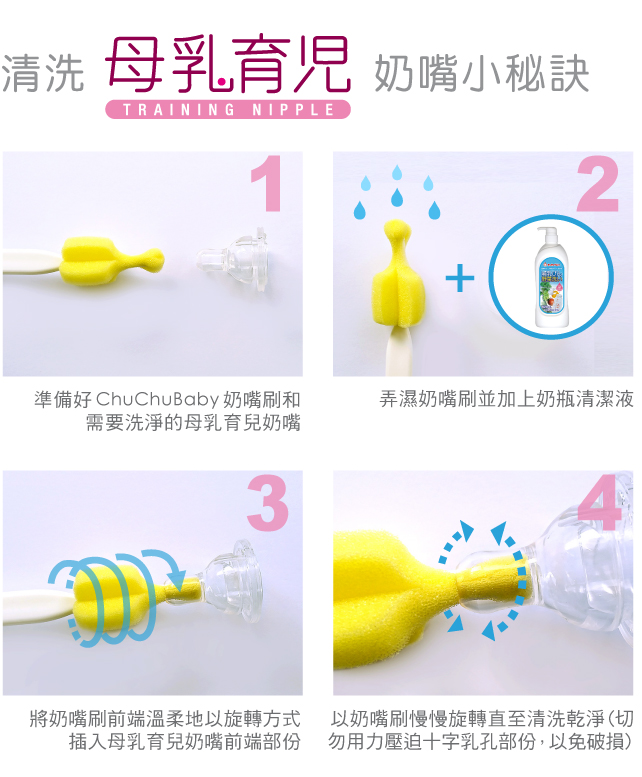 母乳育兒矽膠奶嘴